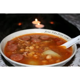 Garbanzo Bean Soup 秘制西班牙豆汤